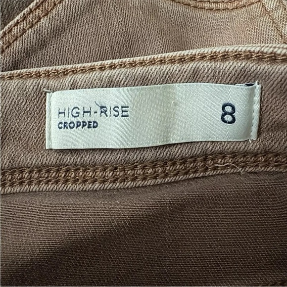 J. Jill Denim High Rise Straight Leg Cuffed‎ Ankle Jean Size 8 - Picture 4 of 6